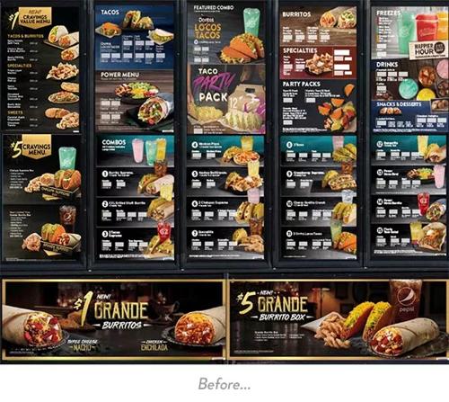 Takeout Taco Bell Menu With Prices